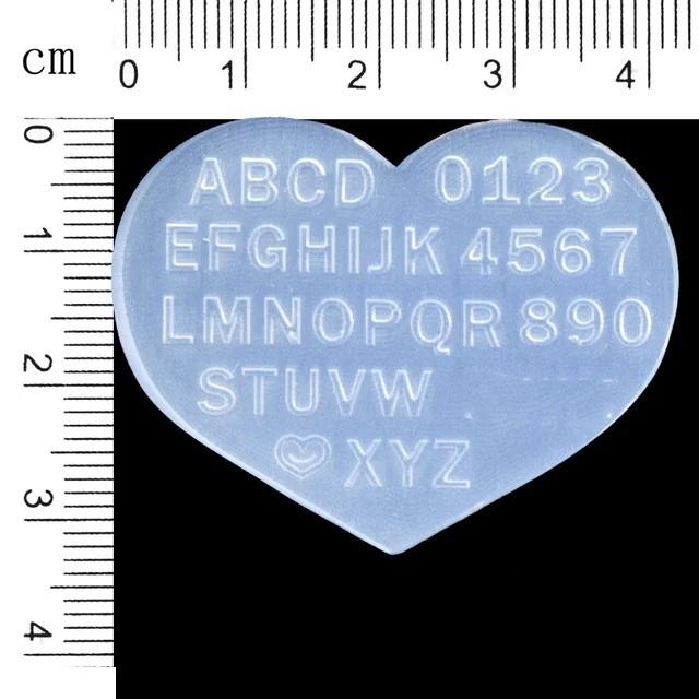 Letters and numbers Silicone Mold - Level Up Beauty Supply