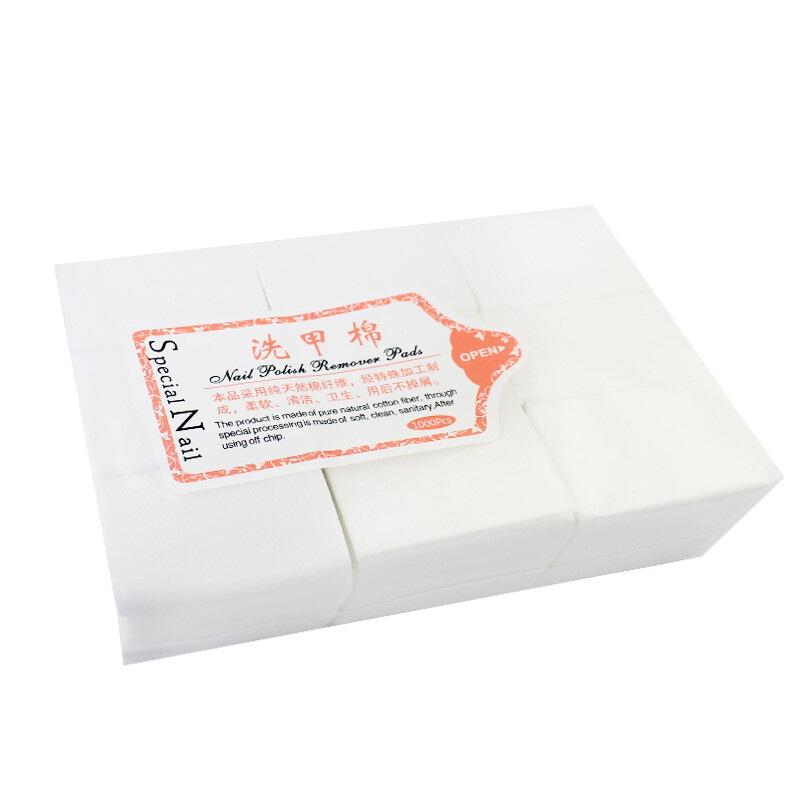 Lint-free wipes, 600 pcs/pack - Level Up Beauty Supply