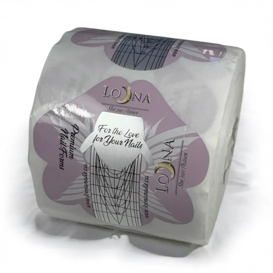 Loona Aluminum Premium Nail Forms 350pcs/roll
