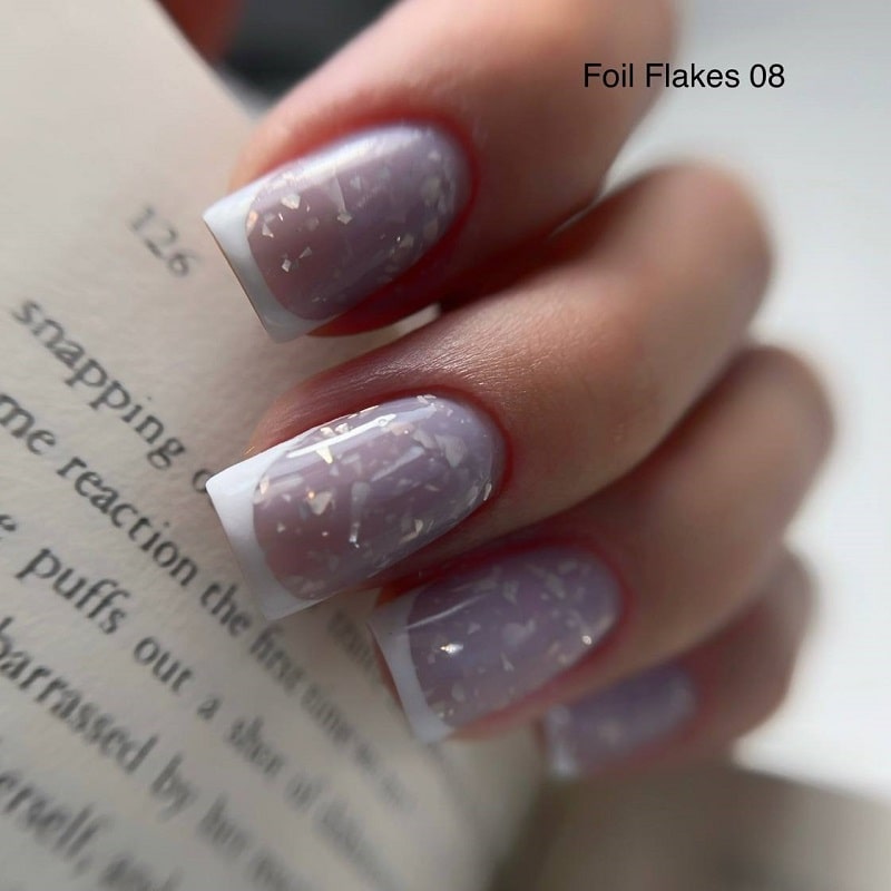 Loona Foil Flakes Gel base #8, 15ml