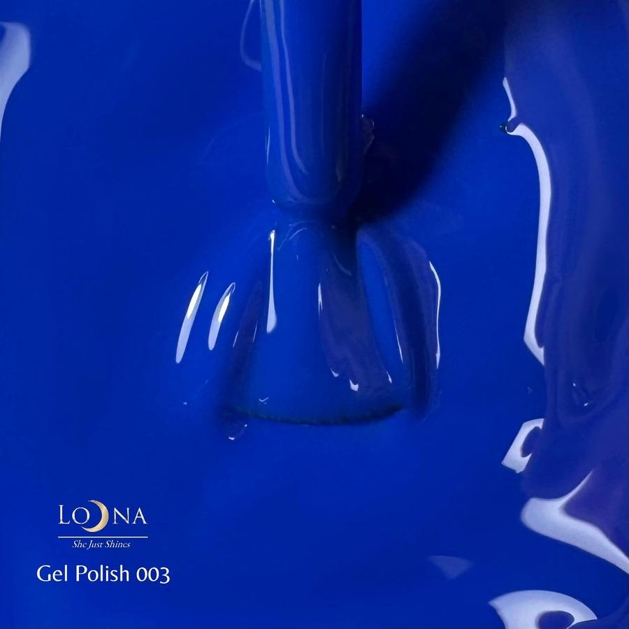 Loona Gel Polish 003 Blue, 15ml