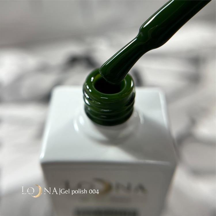 Loona Gel Polish 004 Green, 15ml