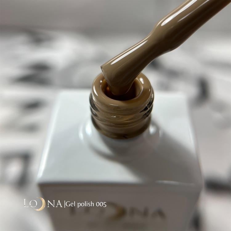 Loona Gel Polish 005 Creamy Nude, 15ml - Level Up Beauty Supply