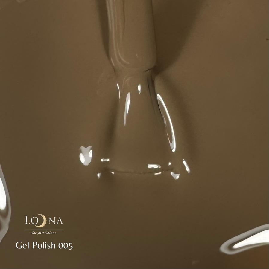 Loona Gel Polish 005 Creamy Nude, 15ml - Level Up Beauty Supply