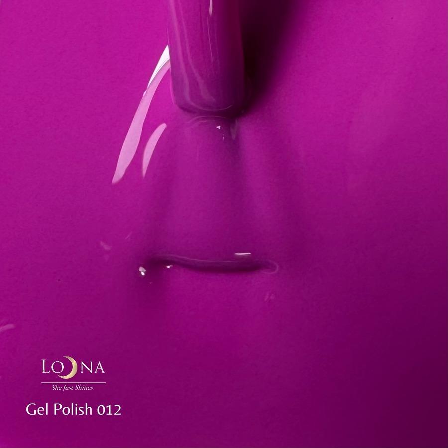 Loona Gel Polish 012 Purple, 15ml