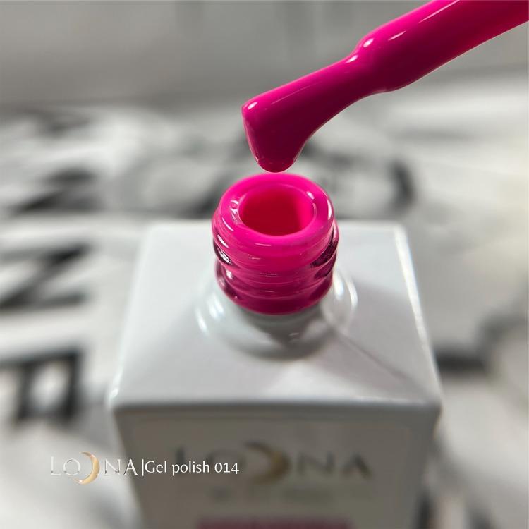 Loona Gel Polish 014 Pink, 15ml