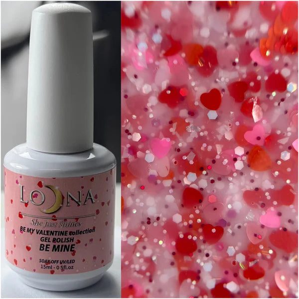 Loona Gel Polish Be Mine, 15ml