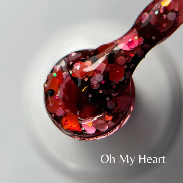Loona Gel Polish Oh My Heart, 15ml - Level Up Beauty Supply