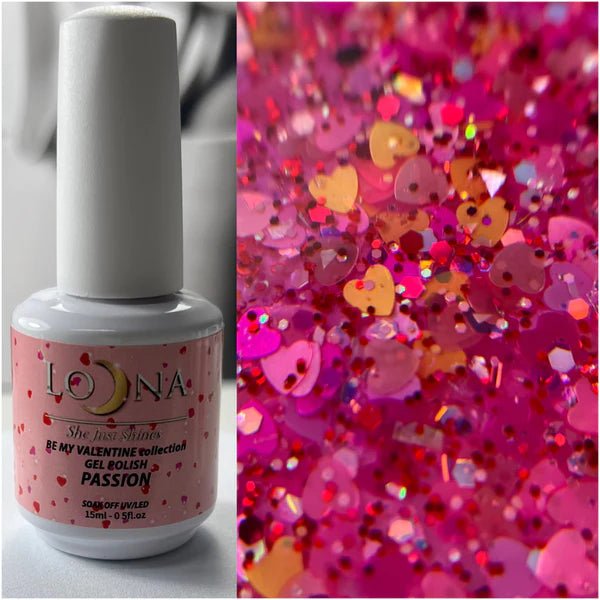 Loona Gel Polish Passion, 15ml - Level Up Beauty Supply