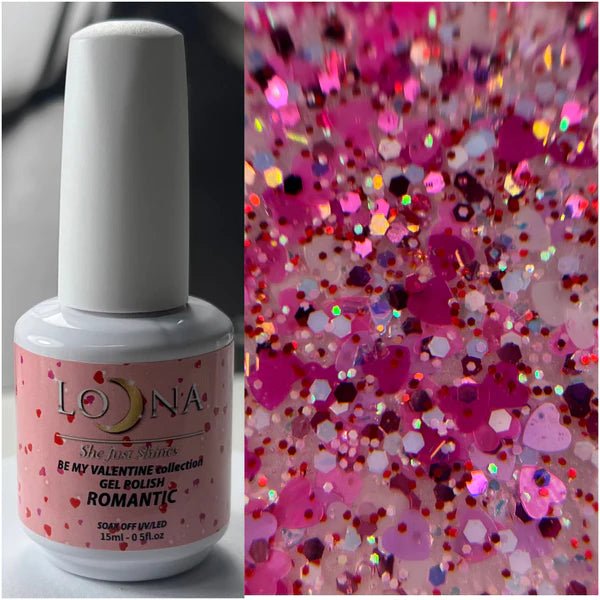 Loona Gel Polish Romantic, 15ml - Level Up Beauty Supply