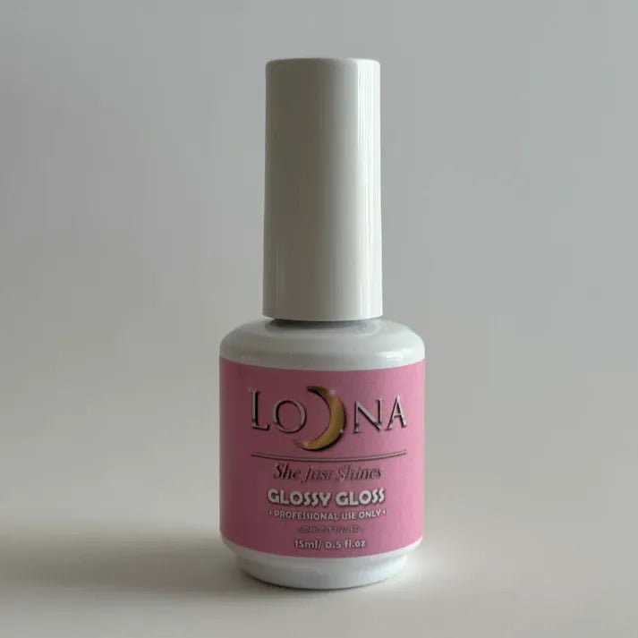 Loona Glossy Gloss Top No Wipe, 15ml - Level Up Beauty Supply