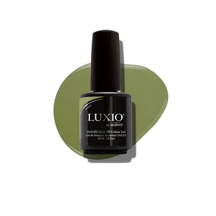 Luxio Colour gel - AGAVE (Opaque) 15ml/.5oz - Level Up Beauty Supply