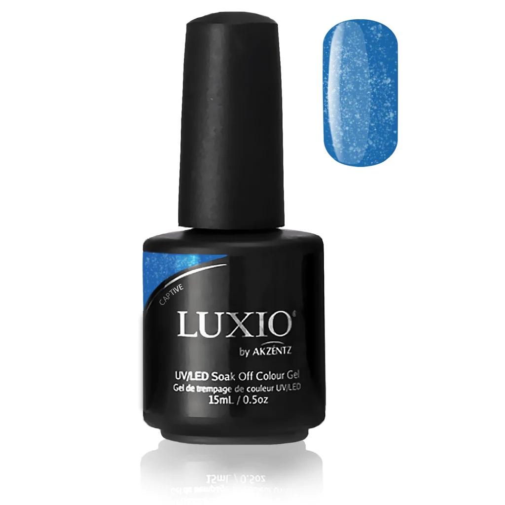 Luxio Colour gel - CAPTIVE (Sparkle) 15ml/.5oz - Level Up Beauty Supply