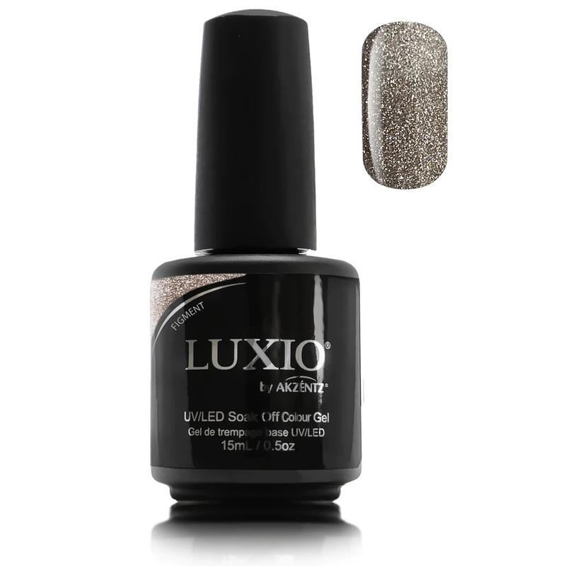 Luxio Colour gel - FIGMENT (Glitter), 15ml - Level Up Beauty Supply