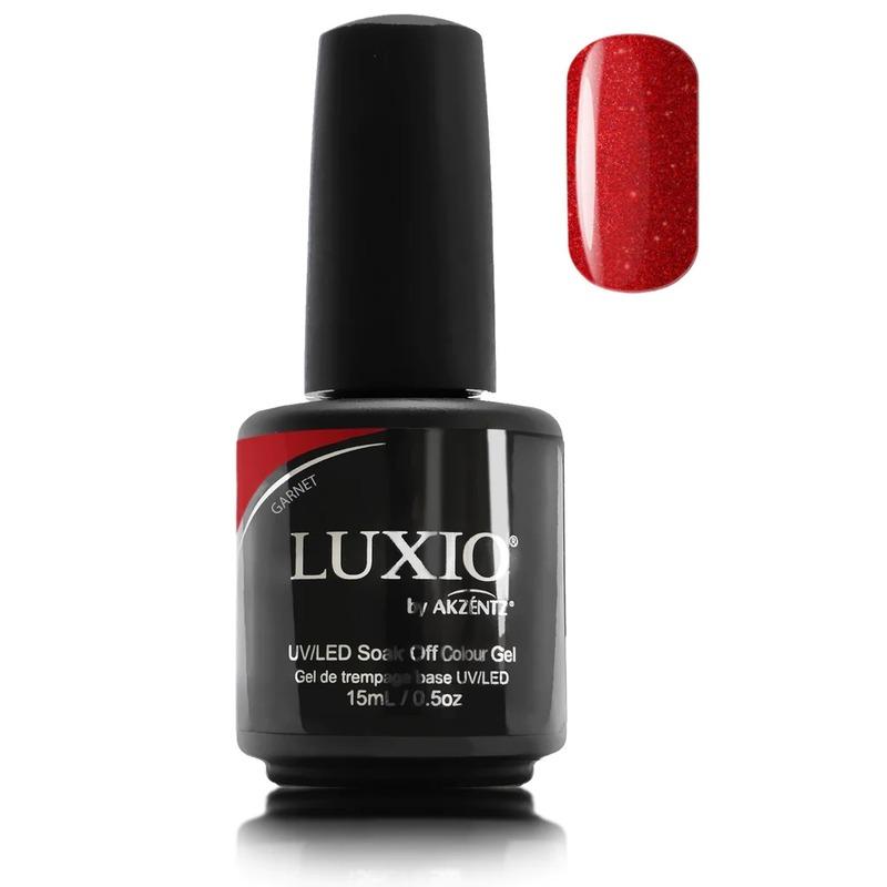 Luxio Colour gel - GARNET (Glitter), 15ml