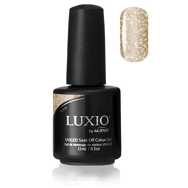 Luxio Colour gel - GOLD (Glitter), 15ml