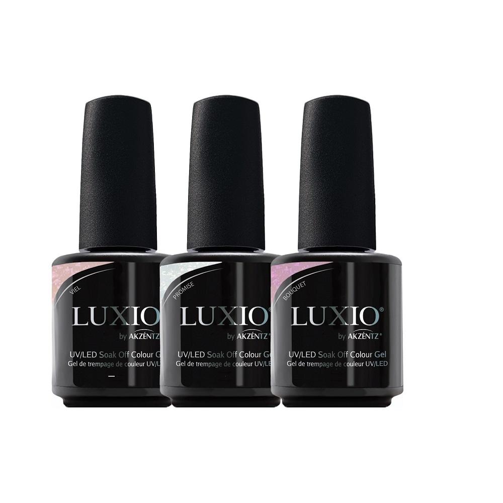 Luxio Bridal Collection gel polish Set of 3