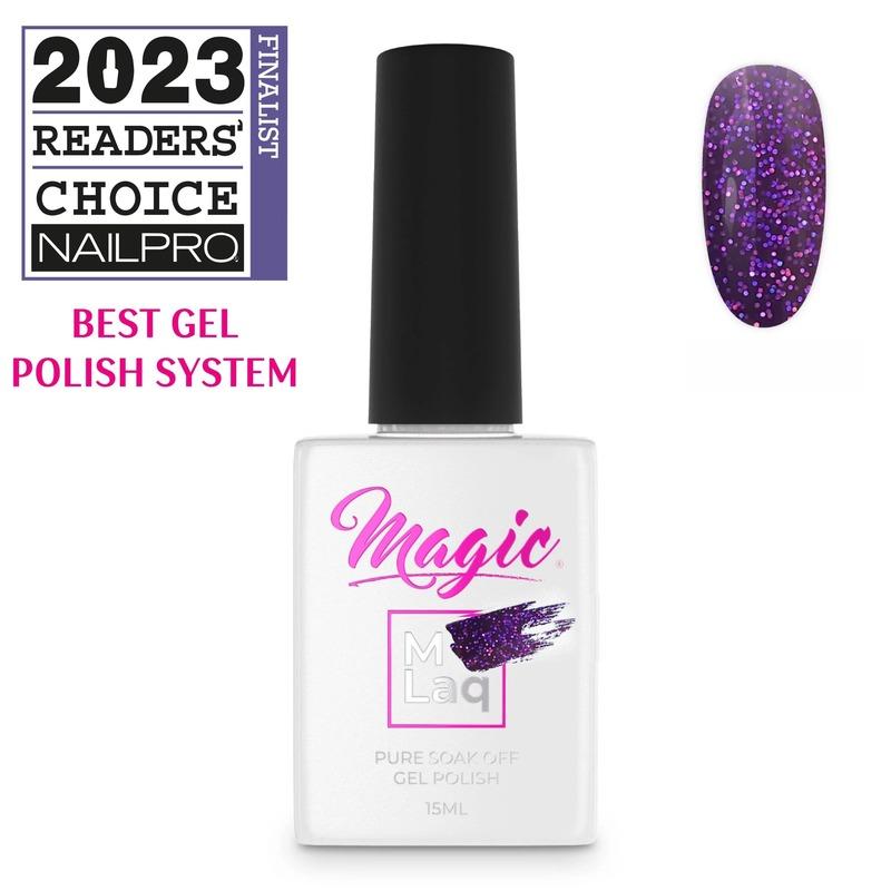 Magic Gel MLaq Electric Violet #250, 15ml