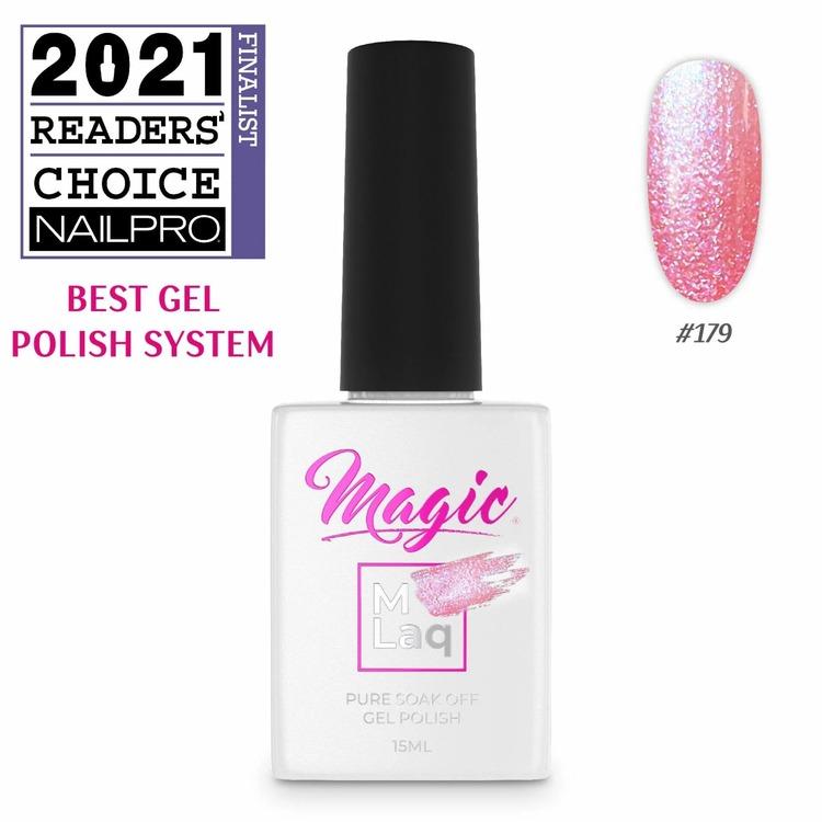 Magic Gel MLaq Paradise Pink #179, 15ml