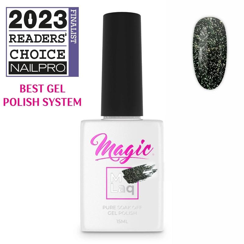 Magic Gel MLaq Reflections Dark Green - #110, 15ml