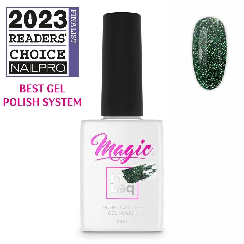 Magic Gel MLaq Reflections Green - #109, 15ml