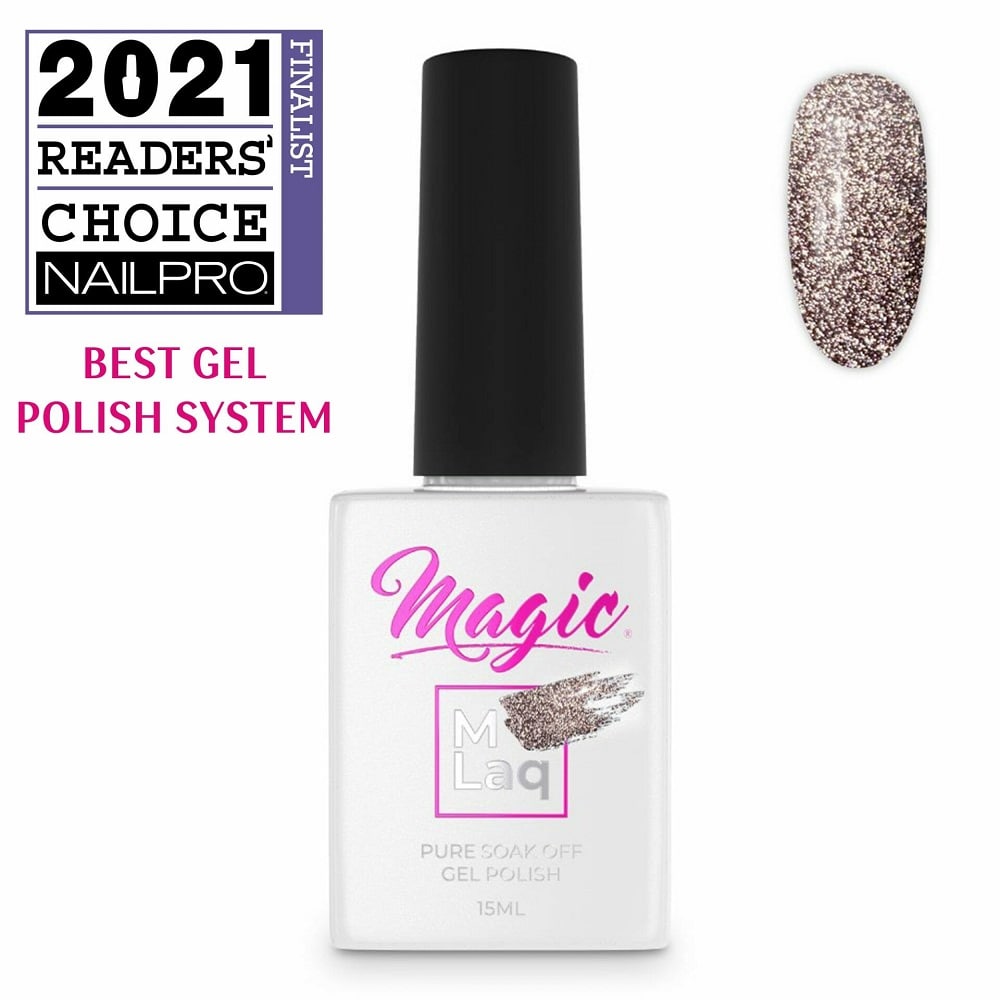 Magic Gel MLaq Reflections Lilac Grey - #90, 15ml