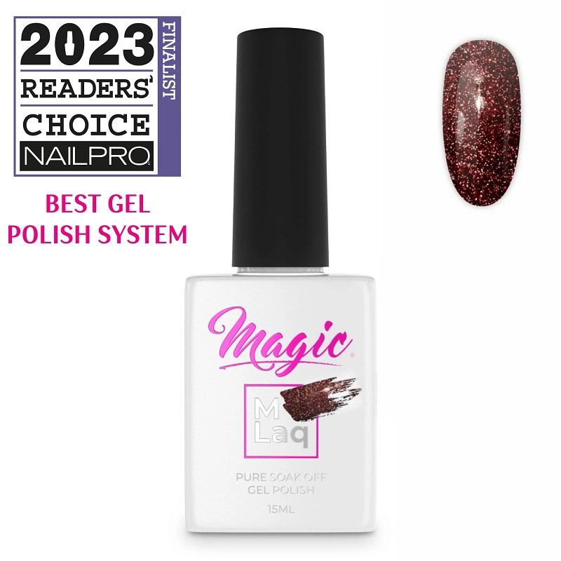 Magic Gel MLaq Reflections Red #108, 15ml