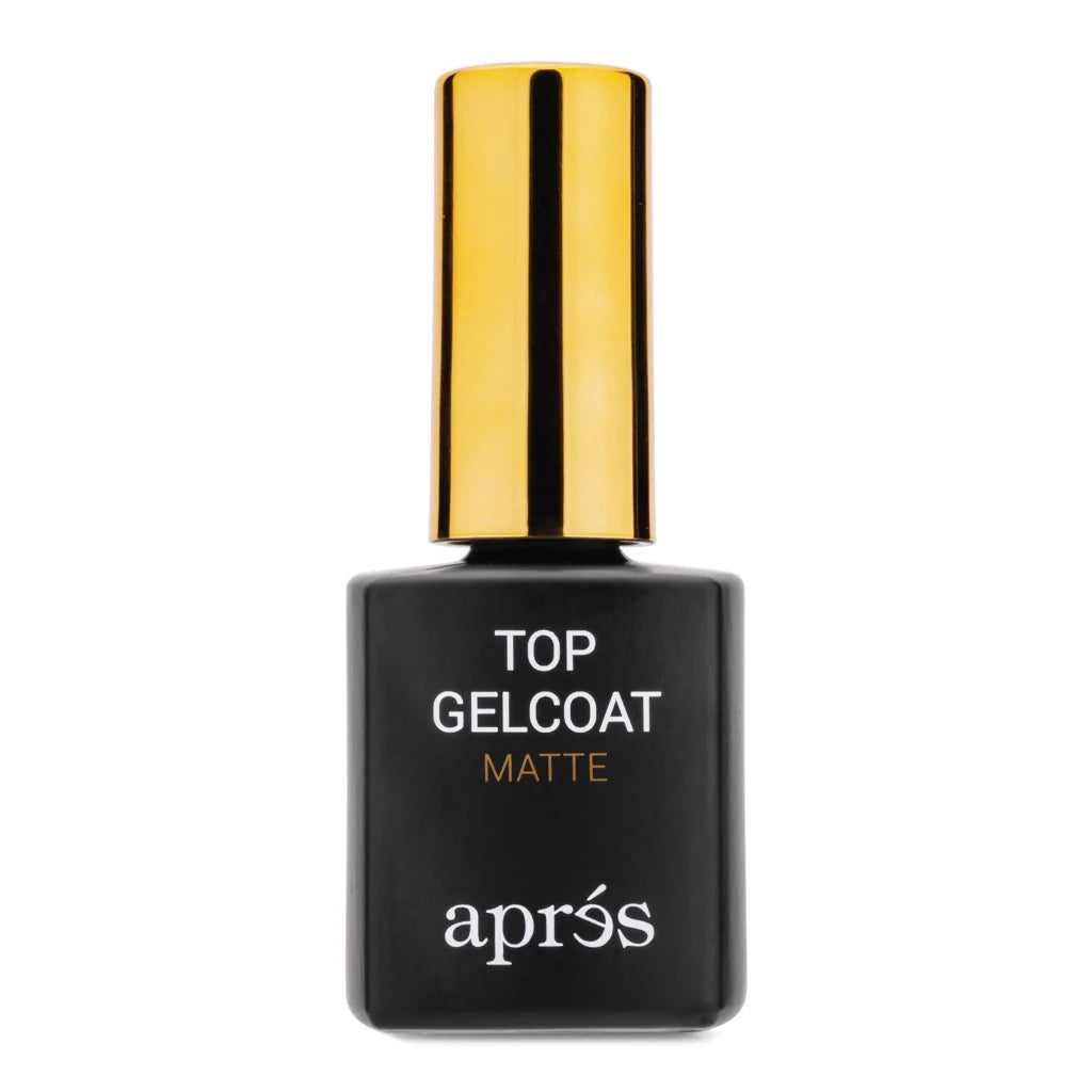 Aprés - Non-Wipe Matte Top Gelcoat, 15ml - Level Up Beauty Supply