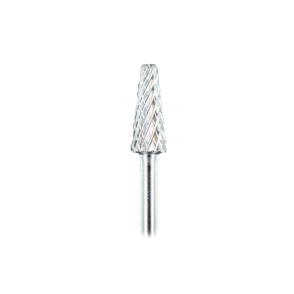 Medicool Silver Carbide Cone Bit, Fine - Level Up Beauty Supply