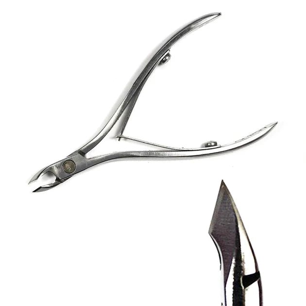 OLTON Cuticle nippers, SXS - 5 mm jaw - Level Up Beauty Supply