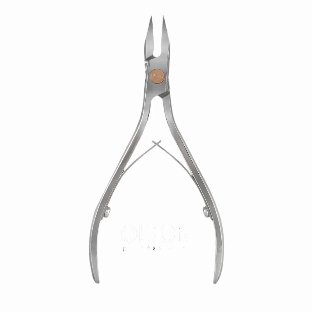 OLTON Ingrown Toenail Nippers, XXXL - N - 18 mm Jaw - Level Up Beauty Supply