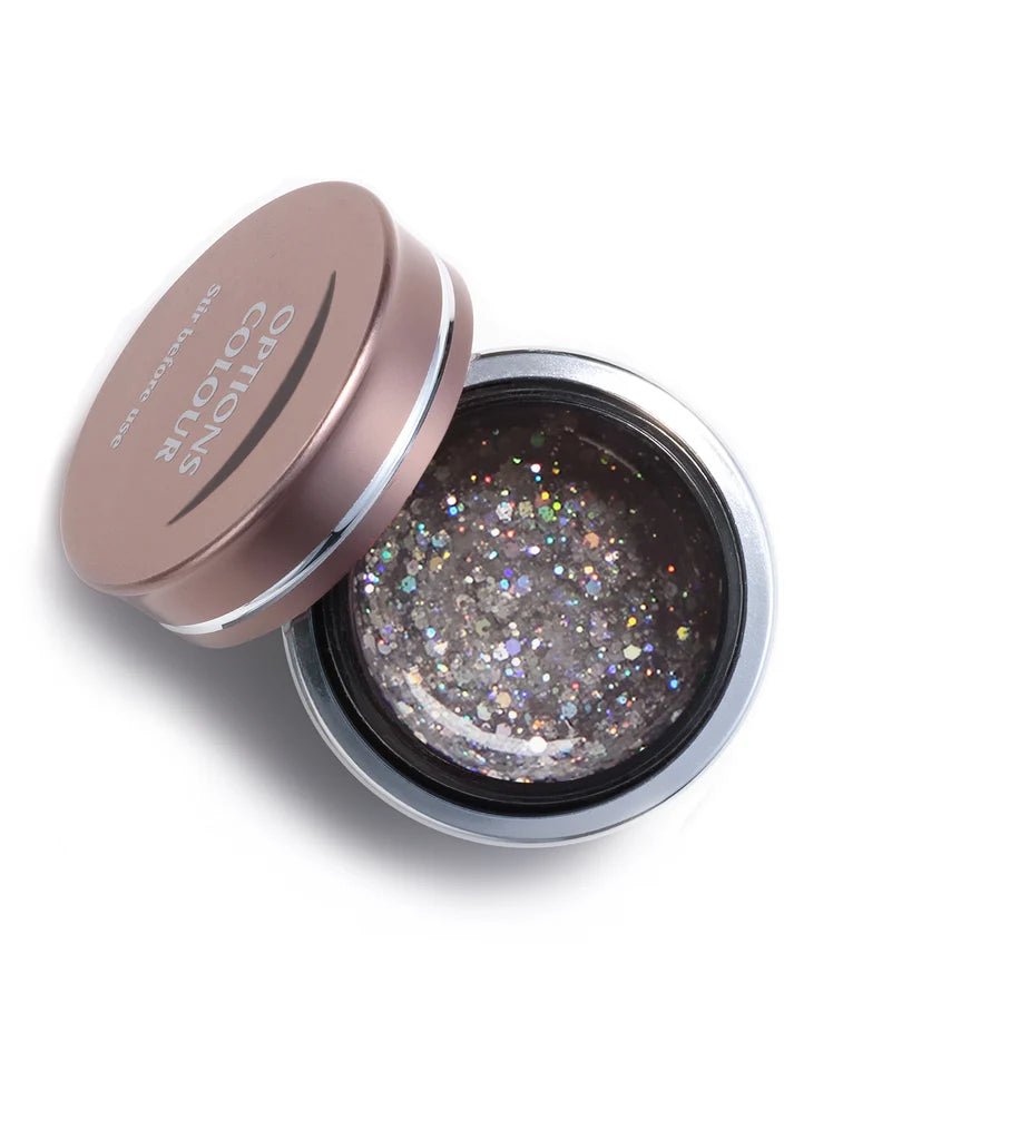 AKENTZ OPTIONS Aurora Sparkles Pewter, 4g/.14oz - Level Up Beauty Supply