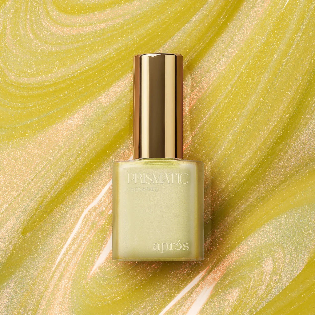 Aprés - Prismatic color gel polish "Limenapped", P13(HEMA/TPO/TMPTA-Free), 10ml - Level Up Beauty Supply