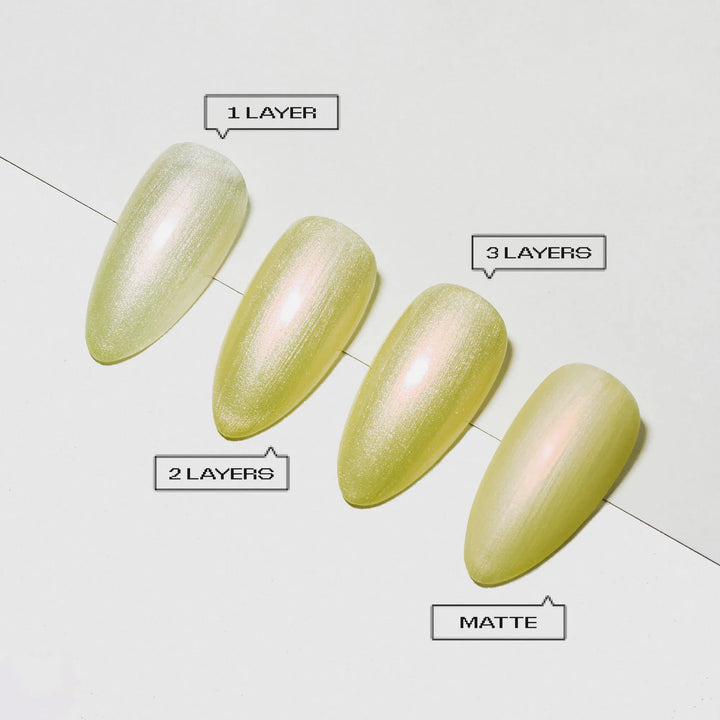 Aprés - Prismatic color gel polish "Limenapped", P13(HEMA/TPO/TMPTA-Free), 10ml