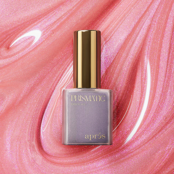 Aprés - Prismatic color gel polish "Error 143", P14(HEMA/TPO/TMPTA-Free), 10ml