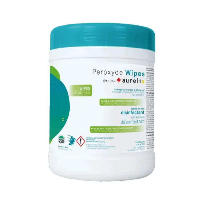 Aurelia PerOxy Wipes, 160pcs