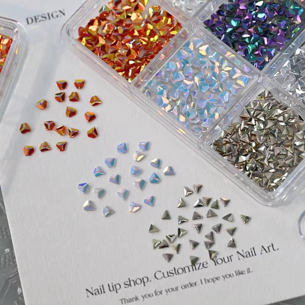 Rhinestones Set, 12 colours