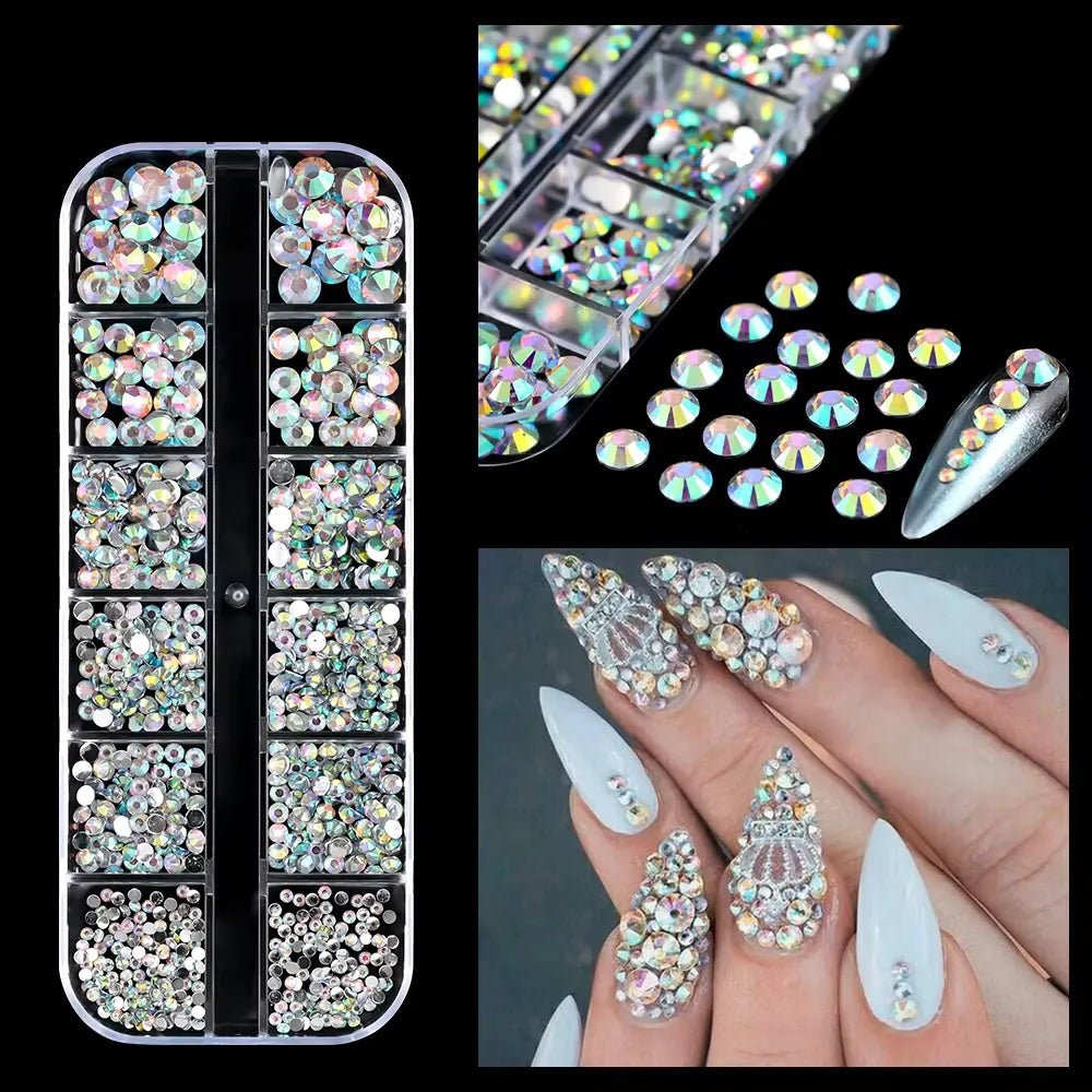 Rhinestones for Nail Designs, Unicorn - Level Up Beauty Supply