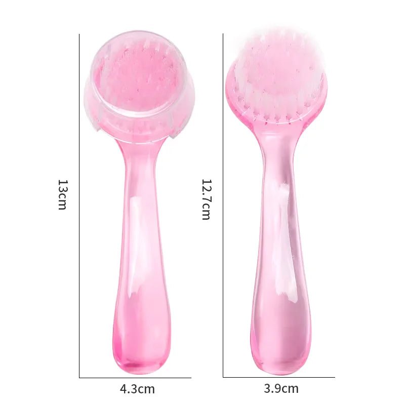 Round Dust Brush with handle - Level Up Beauty Supply