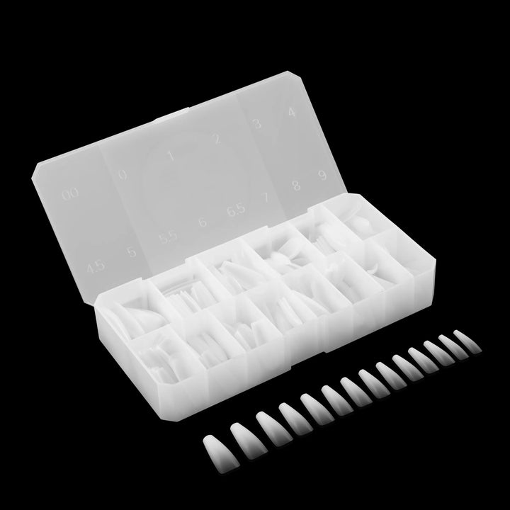 Aprés - Ombré Gel-X® Sculpted Almond Medium Tip Box of Tips - (14 sizes, 210pcs)