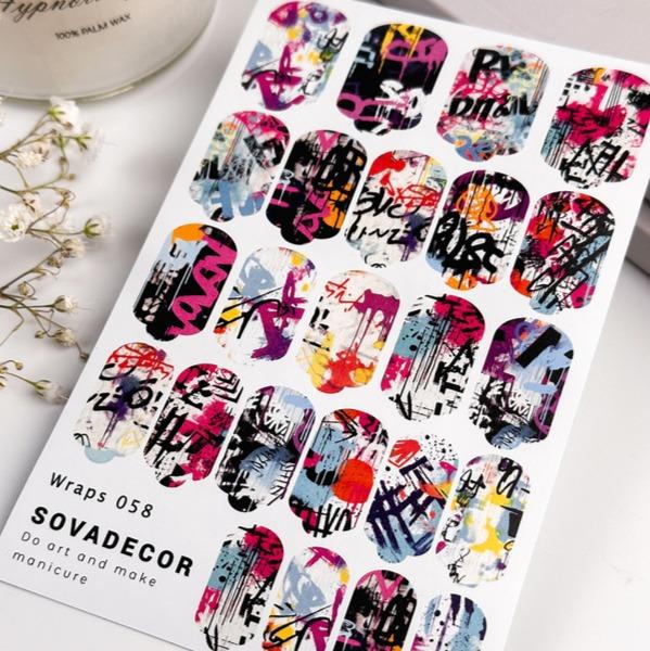 SOVA Manicure Wrap (Foil) 058 - Level Up Beauty Supply