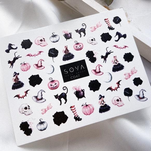 SOVA Nail sticker (Water Decals) C047