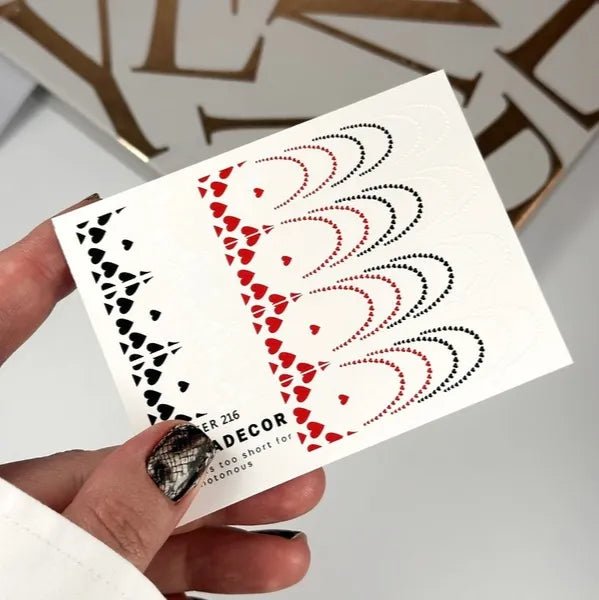 SOVA Nail sticker (Water Decal) C216 - Level Up Beauty Supply