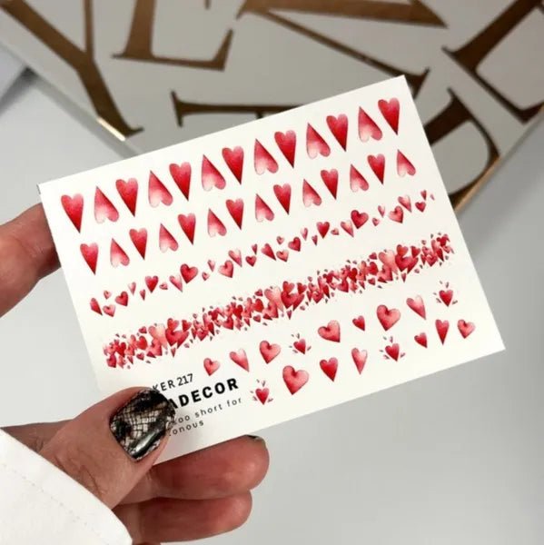 SOVA Nail sticker (Water Decal) C217 - Level Up Beauty Supply