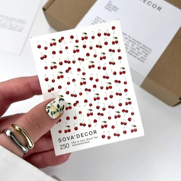 SOVA Nail sticker (Water Decal) C250