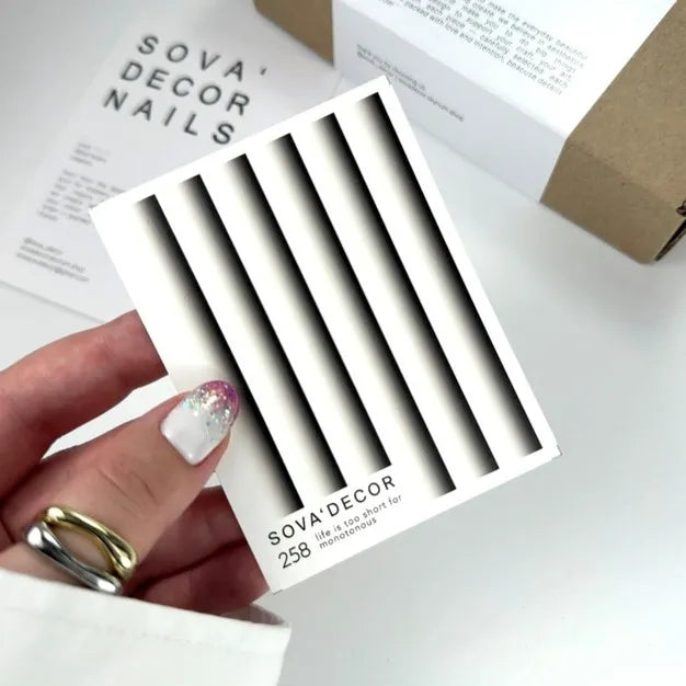 SOVA Nail sticker (Water Decal) C258
