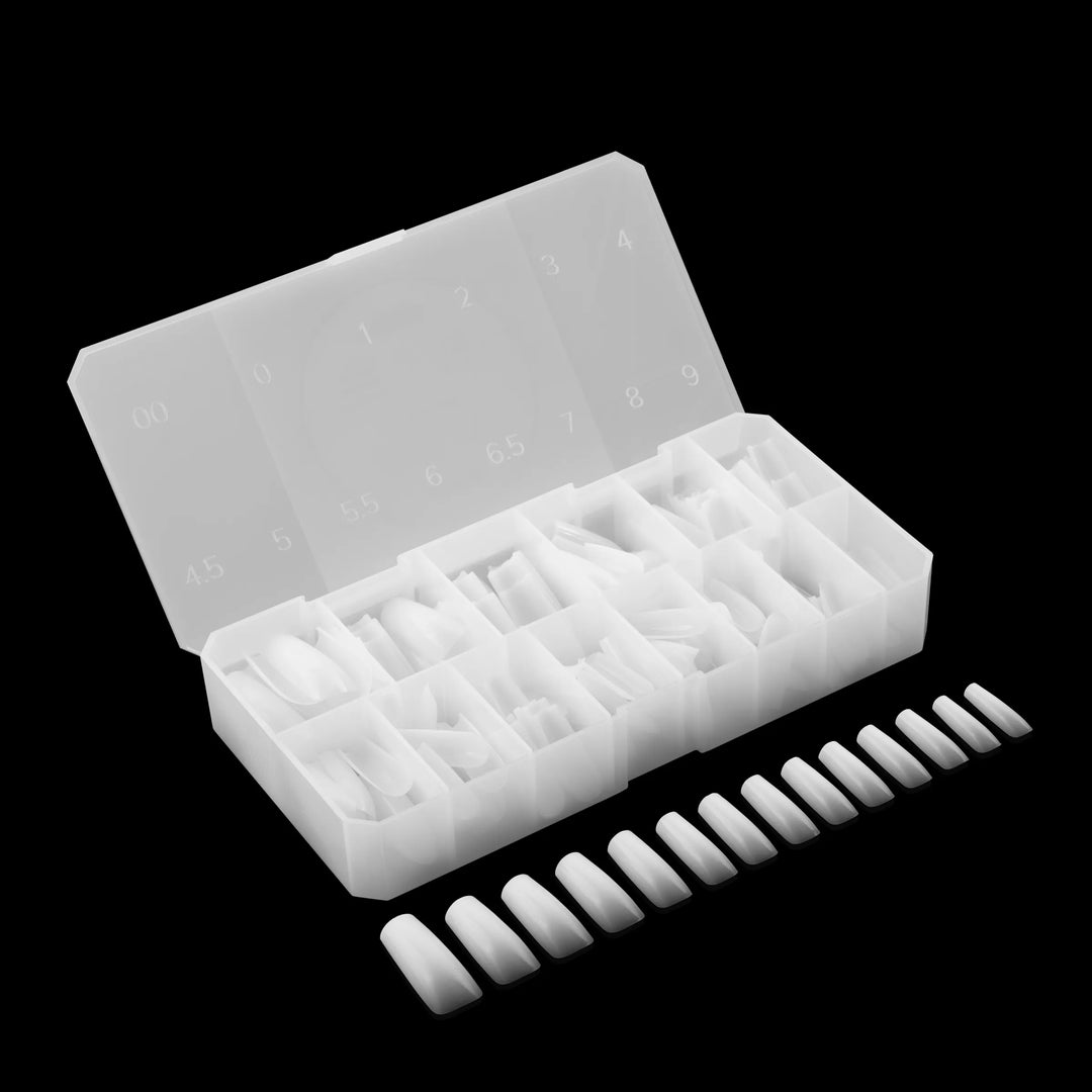Aprés - Ombré Gel-X® Sculpted Square Long Tip Box of Tips - (14 sizes, 210pcs)