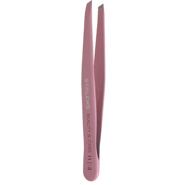 STALEKS Eyebrow Wide Slant tweezers BEAUTY & CARE 11 TYPE 3