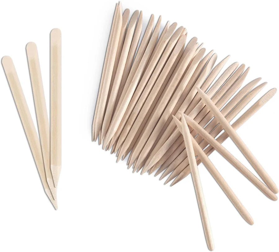 STALEKS Orange Sticks Expert 110mm, 100pcs - Level Up Beauty Supply