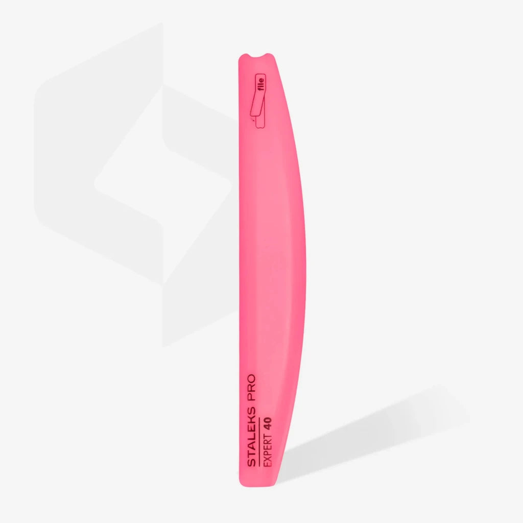 STALEKS PRO Crescent plastic base for nail file EXPERT 40 - Level Up Beauty Supply